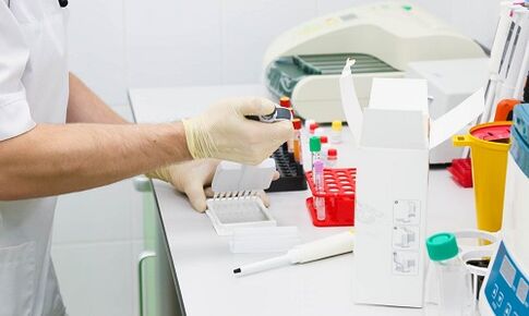 Blood test for subcutaneous parasites