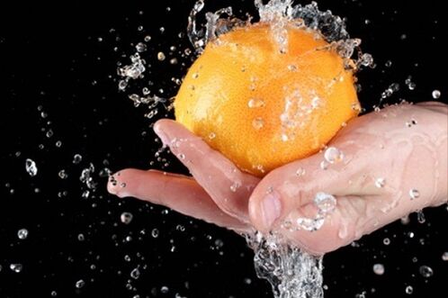 Wash fruits to prevent subcutaneous parasites