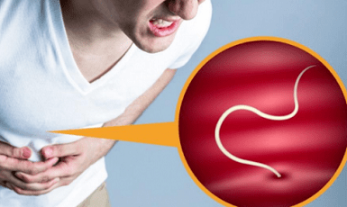 Symptoms of human parasites