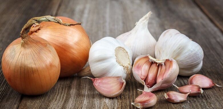Garlic and onions can rid the body of parasites