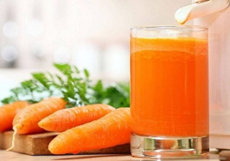 Carrot Juice Fights Worms Suitable for Adults and Children