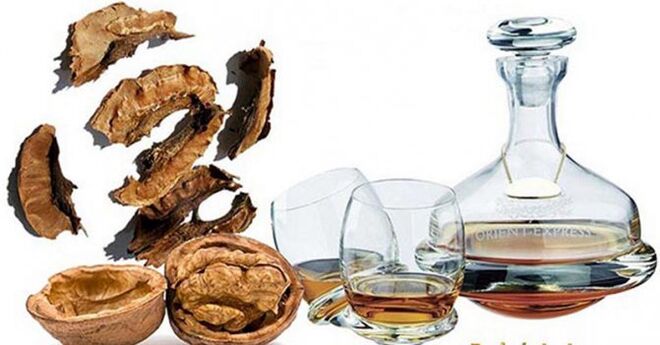 Nut tinctures fight parasites
